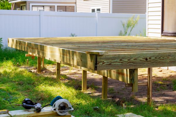 Elevated Deck Installation in Prescott
