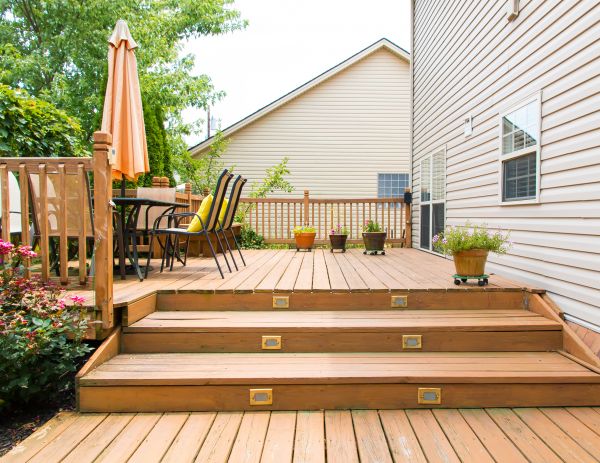 Wooden Patio Installation in Prescott