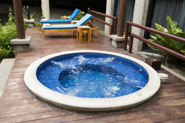 Hot Tub Deck Construction in Prescott